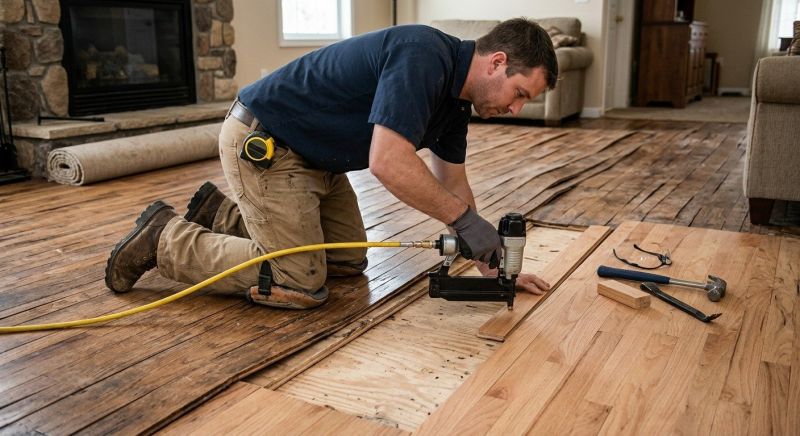 Wood Floor Service in Acton, MA