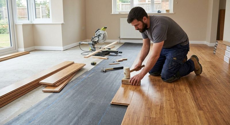 Bamboo Flooring Installation in Acton, MA