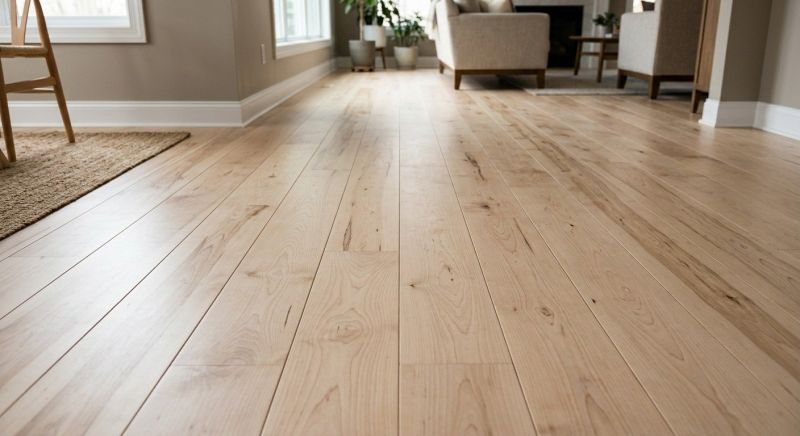 Birch Floor Installation in Acton, MA