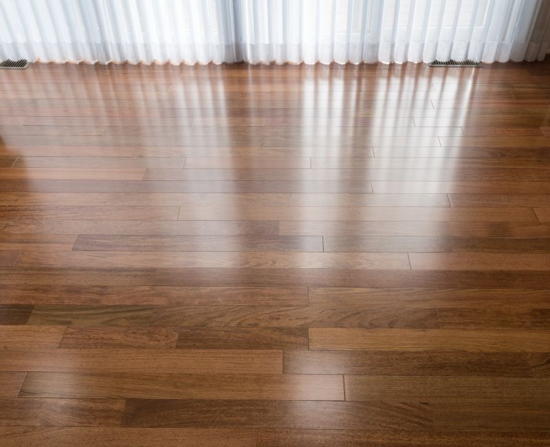 Cherry Floor Installation in Burlington, MA