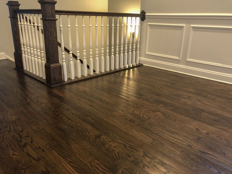 Dark Wood Floor Installation in Acton, MA