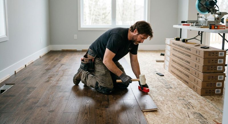 Hardwood Floor Installation in Carlisle, MA