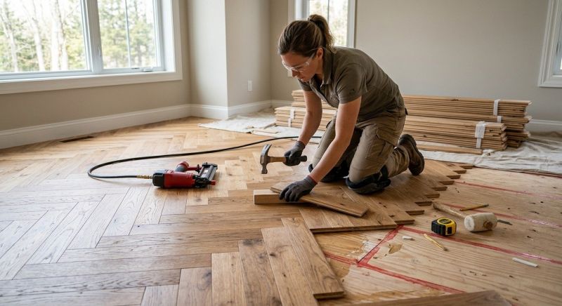 Hardwood Floor Installation in Hudson, NH