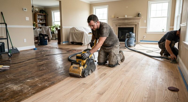Hardwood Floor Renovation in Acton, MA
