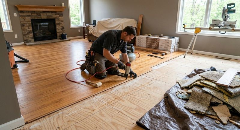 Hardwood Replacement in Brookline, MA