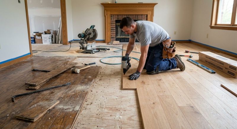 Hardwood Replacement in Everett, MA