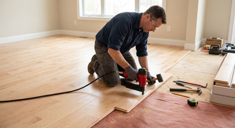 Maple Flooring Installation in Cambridge, MA