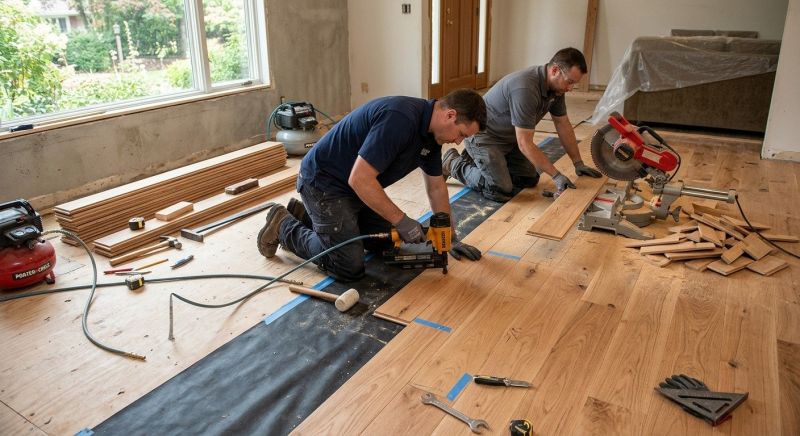 Wood Flooring Installation in Boston, MA