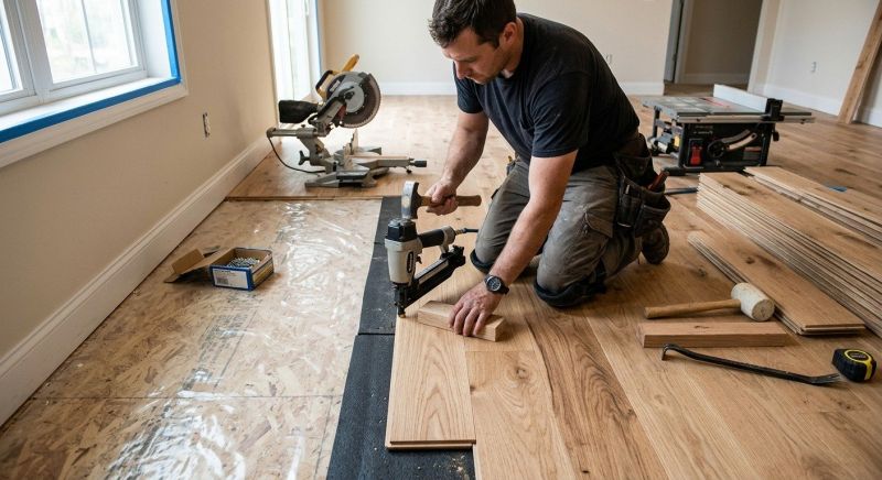 Wood Flooring Installation in Charlestown, MA