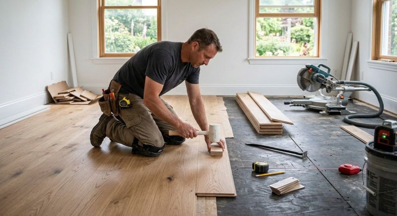 Wood Flooring Installation in Hyde Park, MA