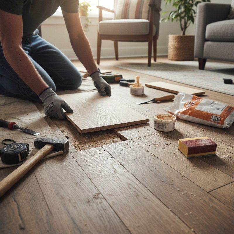 Wood Flooring Replacement in Roslindale, MA